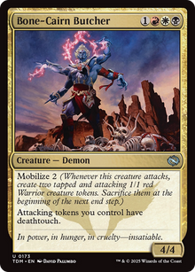 {@C} Bone-Cairn Butcher [Tarkir: Dragonstorm][TDM 173]