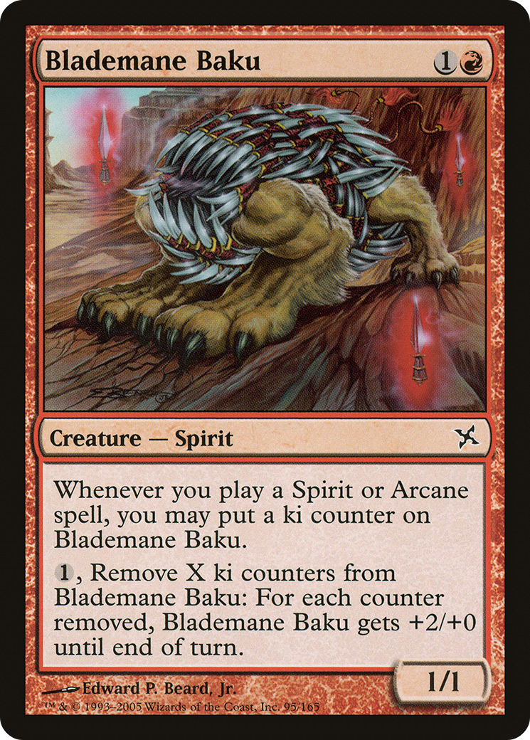 {C} Blademane Baku [Betrayers of Kamigawa][BOK 095]