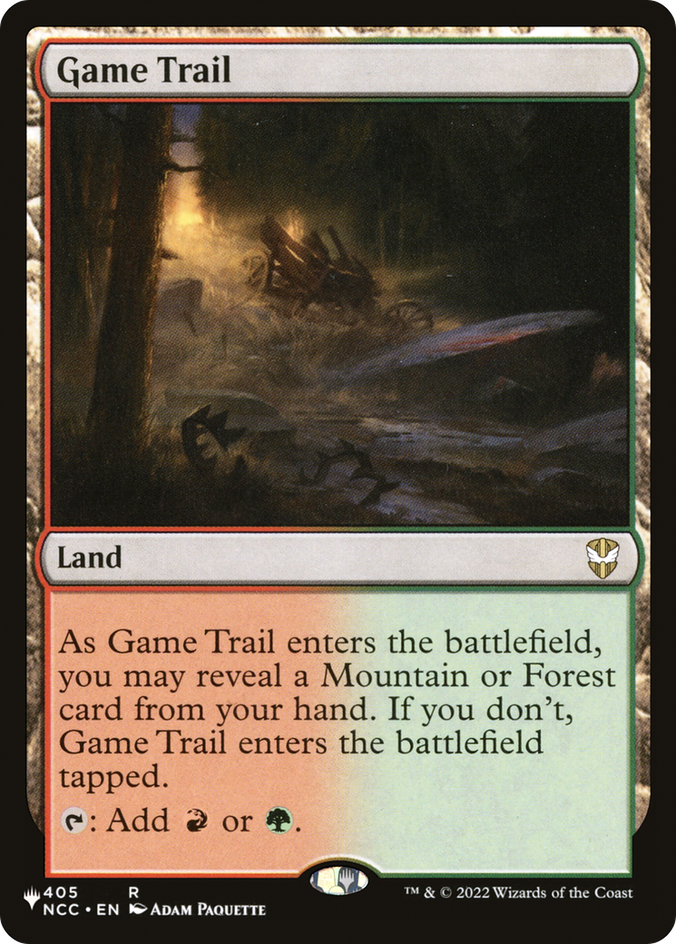 Game Trail [LIST NCC-405]
