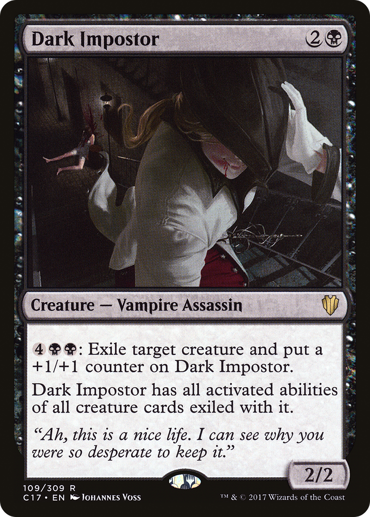 {R} Dark Impostor [Commander 2017][C17 109]