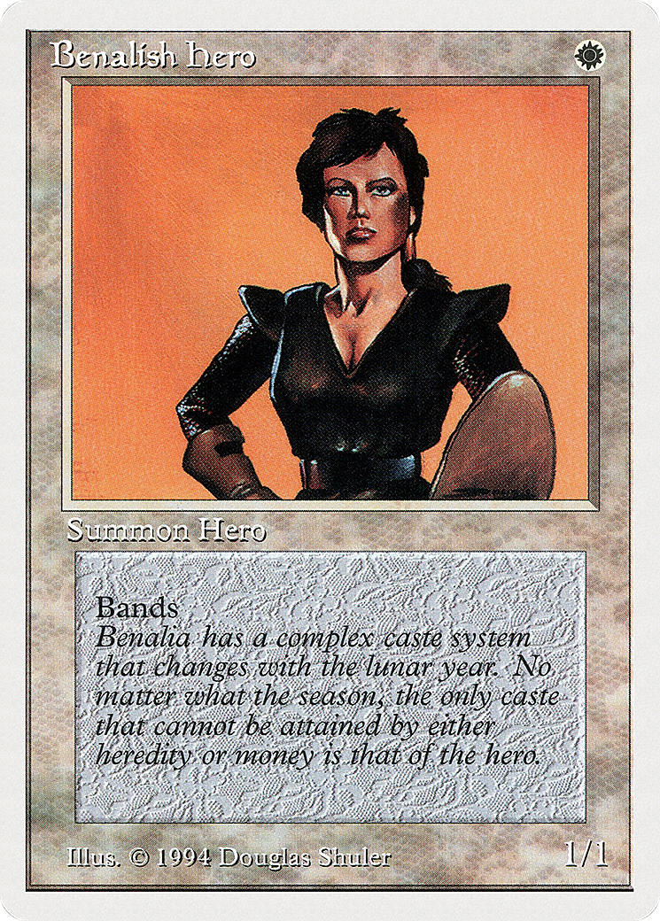 {C} Benalish Hero [Summer Magic / Edgar][SUM 004]