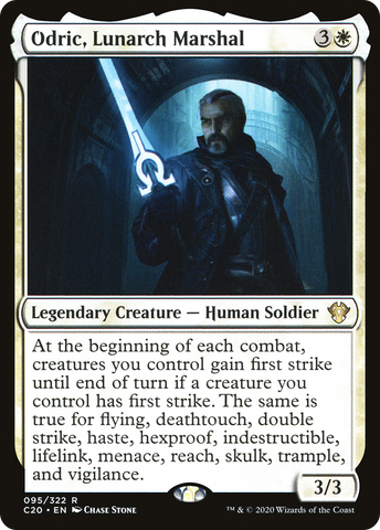{R} Odric, Lunarch Marshal [Commander 2020][C20 095]