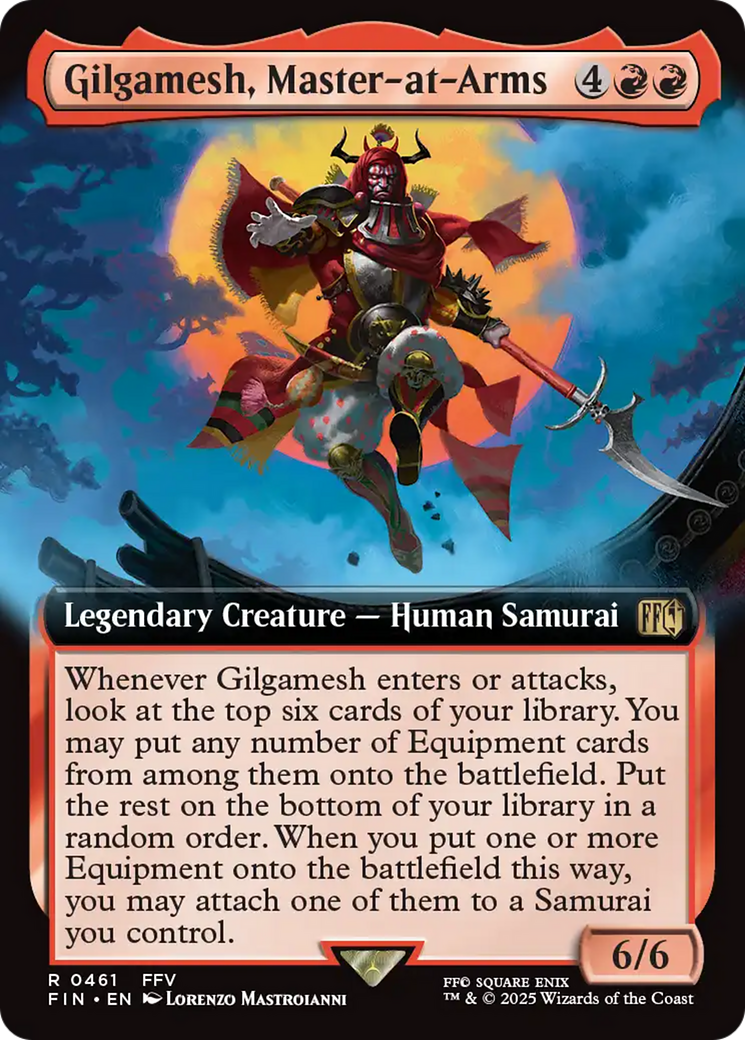 {@R} Gilgamesh, Master-at-Arms (Extended Art) [FINAL FANTASY][FIN 461]