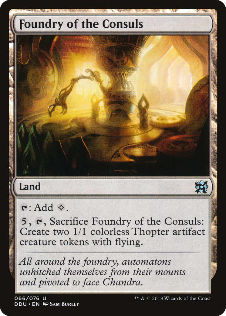 {C} Foundry of the Consuls [Duel Decks: Elves vs. Inventors][DDU 066]