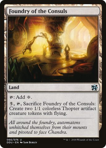 {C} Foundry of the Consuls [Duel Decks: Elves vs. Inventors][DDU 066]