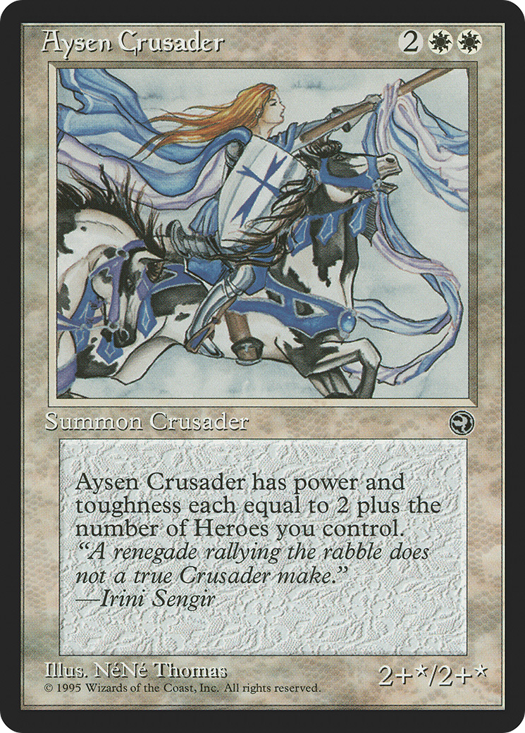{R} Aysen Crusader [Homelands][HML 004]