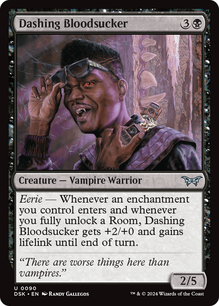 {@C} Dashing Bloodsucker [Duskmourn: House of Horror][DSK 090]