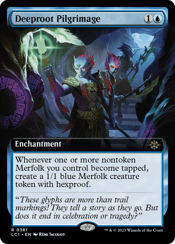 {@R} Deeproot Pilgrimage (Extended Art) [The Lost Caverns of Ixalan][LCI 361]