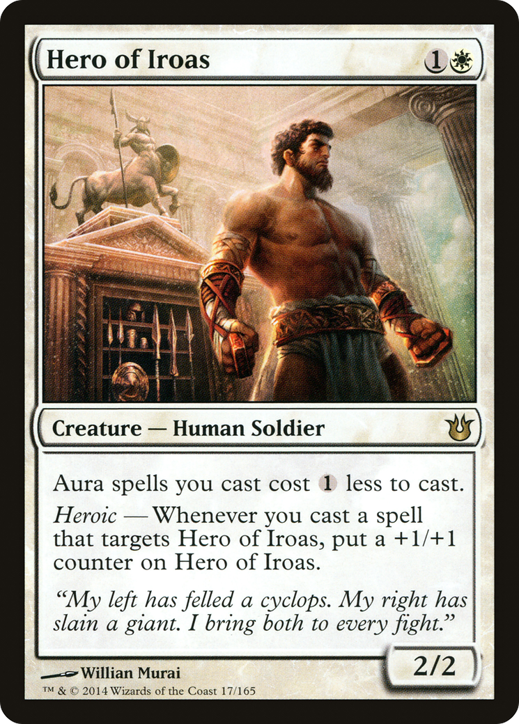 {R} Hero of Iroas [Born of the Gods][BNG 017]