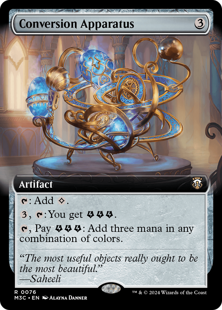 {R} Conversion Apparatus (Extended Art) [Modern Horizons 3 Commander][M3C 076]
