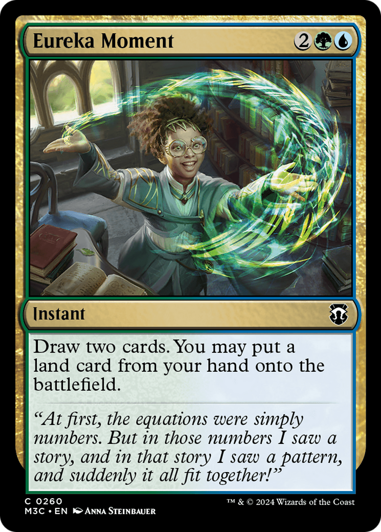 {C} Eureka Moment [Modern Horizons 3 Commander][M3C 260]