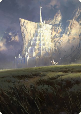 {A} Minas Tirith Art Card [The Lord of the Rings: Tales of Middle-earth Art Series][ALTR 055]