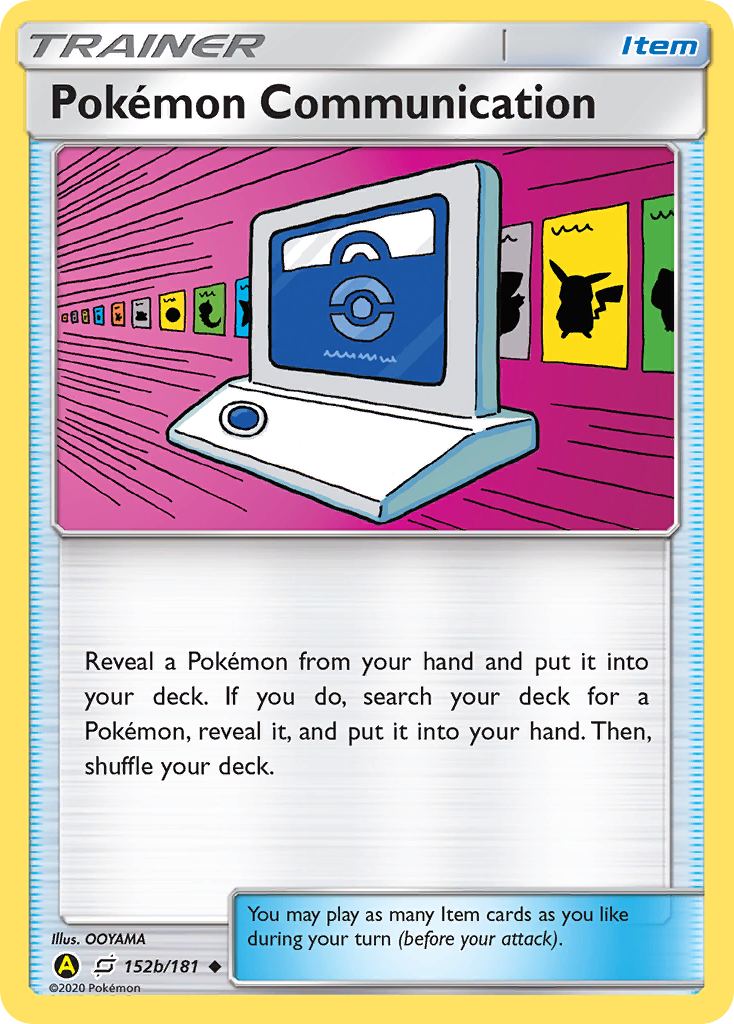 [TR] Pokemon Communication (152b/181) [Alternate Art Promos]