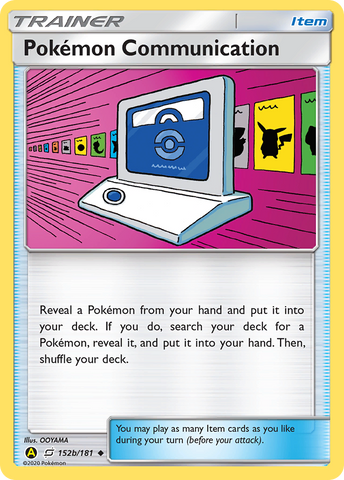 [TR] Pokemon Communication (152b/181) [Alternate Art Promos]