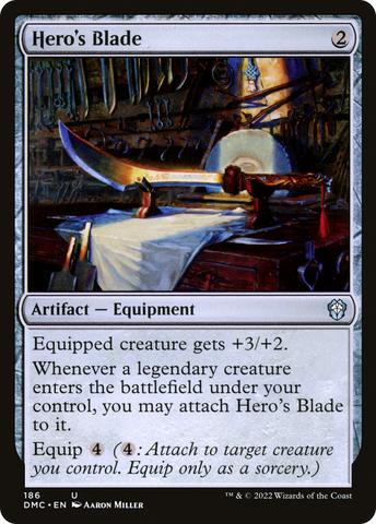 {C} Hero's Blade [Dominaria United Commander][DMC 186]