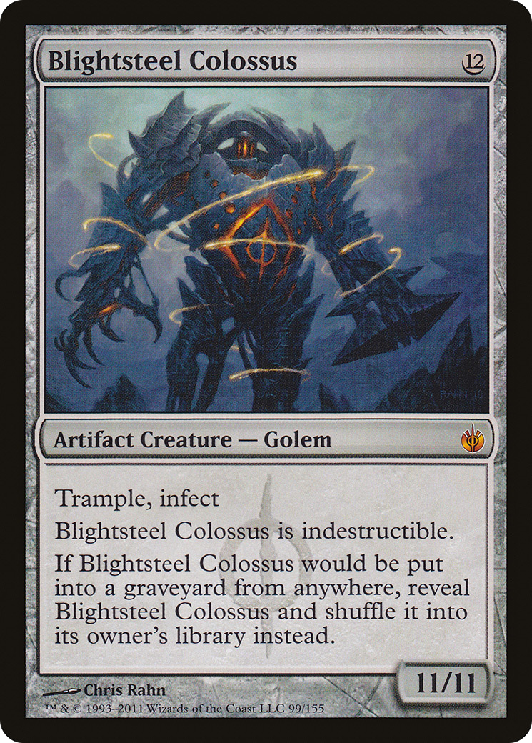 {R} Blightsteel Colossus [Mirrodin Besieged][MBS 099]