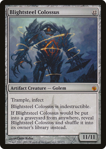{R} Blightsteel Colossus [Mirrodin Besieged][MBS 099]