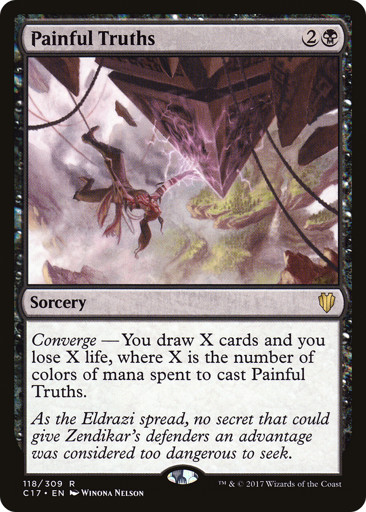 {R} Painful Truths [Commander 2017][C17 118] - Misty Mountain Games