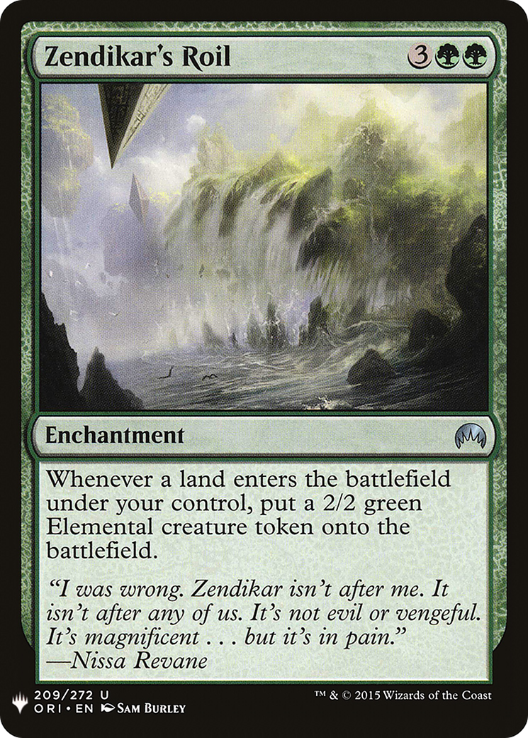 {C} Zendikar's Roil [Mystery Booster][LS ORI 209]