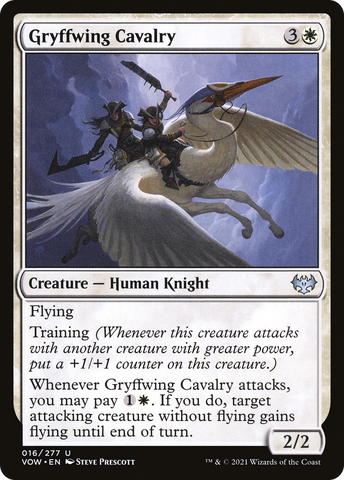{C} Gryffwing Cavalry [Innistrad: Crimson Vow][VOW 016]