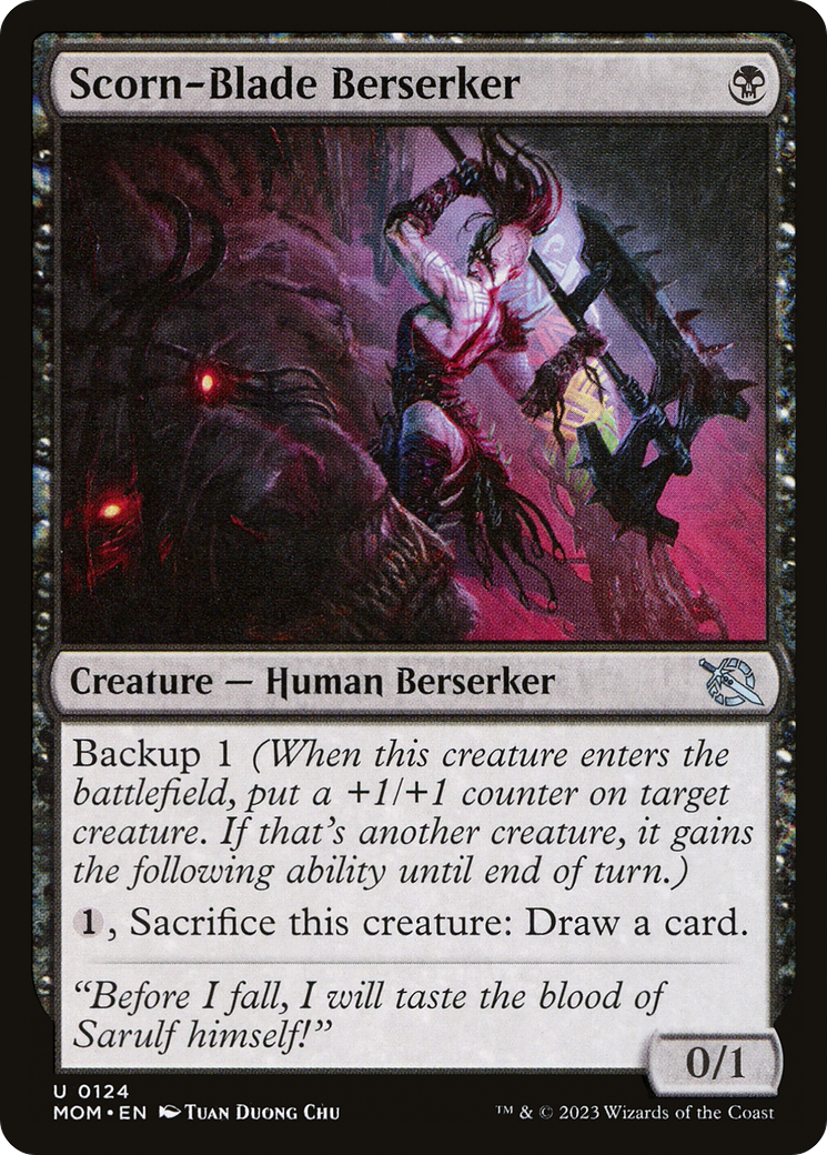 {C} Scorn-Blade Berserker [March of the Machine][MOM 124]