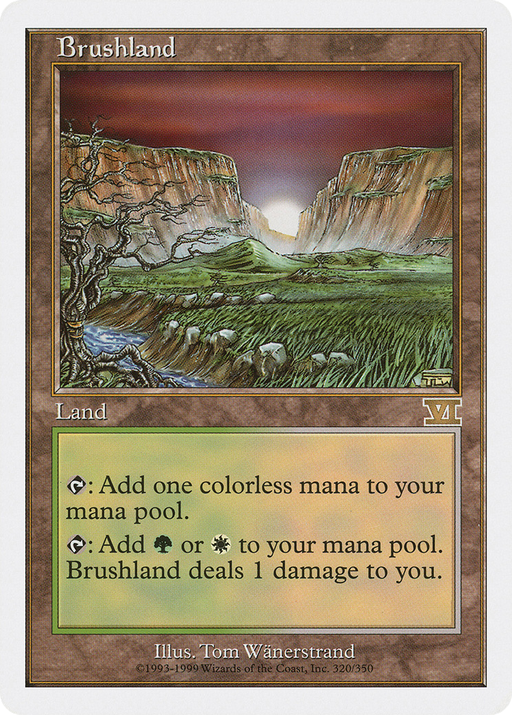 {R} Brushland [Classic Sixth Edition][6ED 320]
