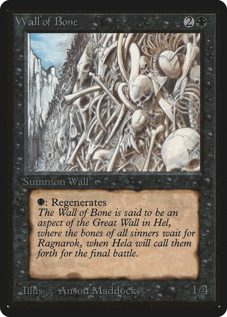 {C} Wall of Bone [Beta Edition][LEB 133]