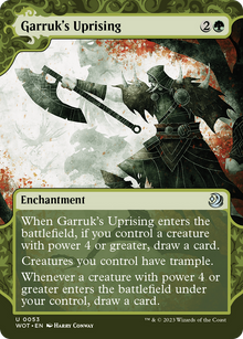 {C} Garruk's Uprising [Wilds of Eldraine: Enchanting Tales][WOT 053]