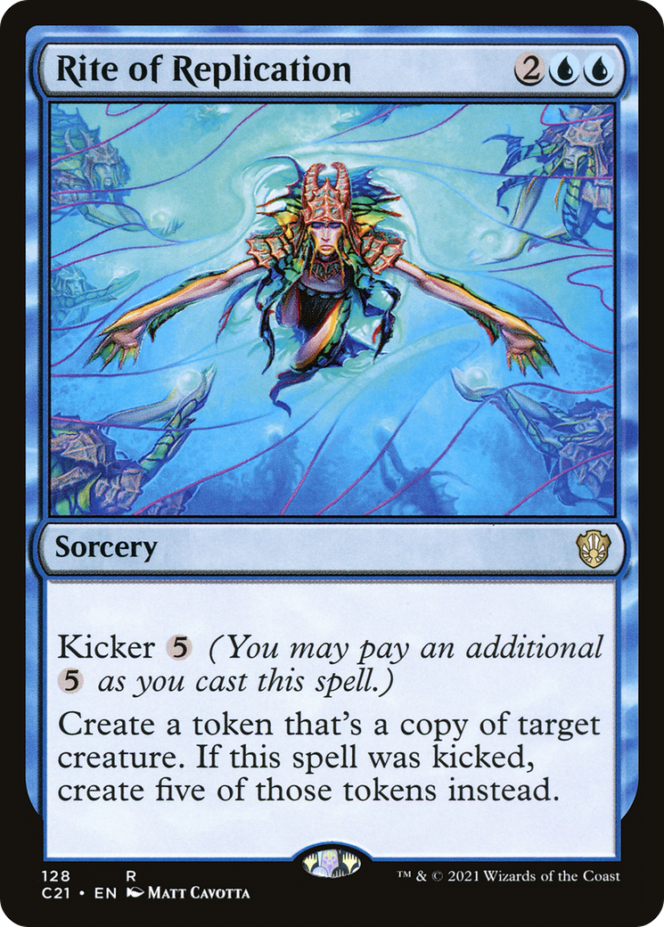 {R} Rite of Replication [Commander 2021][C21 128]