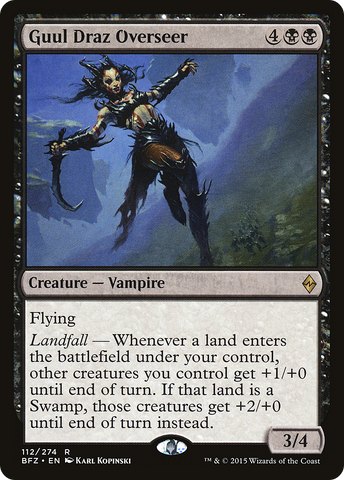 {R} Guul Draz Overseer [Battle for Zendikar][BFZ 112]