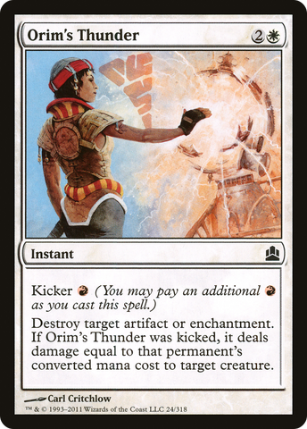 {C} Orim's Thunder [Commander 2011][CMD 024]