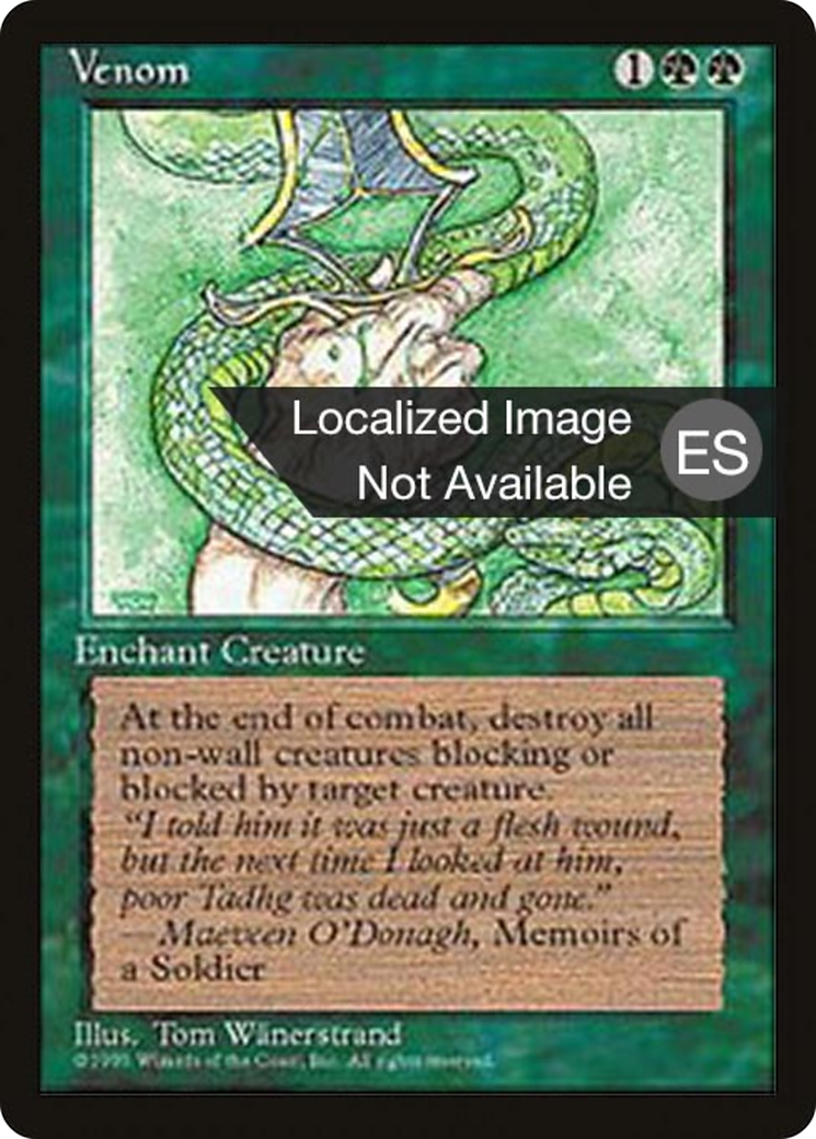 {F} Venom [Fourth Edition (Foreign Black Border)][FBB 4ED 280]