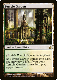 {R} Temple Garden [Ravnica: City of Guilds][RAV 284] - Misty Mountain Games