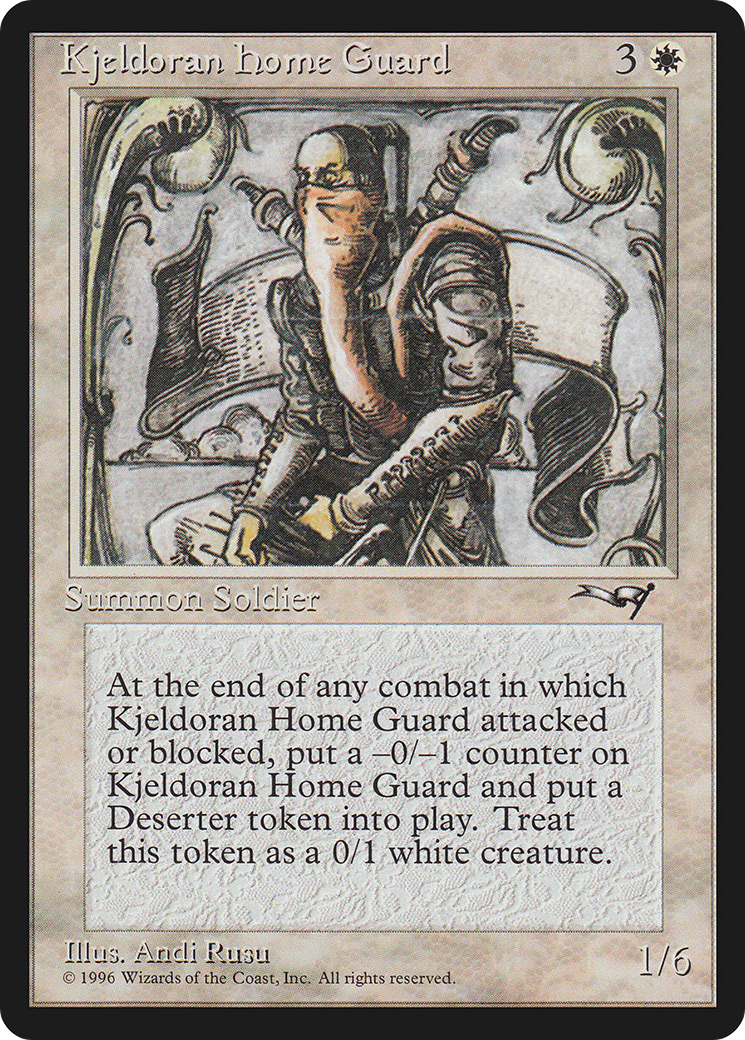 {C} Kjeldoran Home Guard [Alliances][ALL 008]