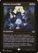 {R} Obscura Ascendancy (Showcase Golden Age Gilded Foil) [Streets of New Capenna][SNC 387]