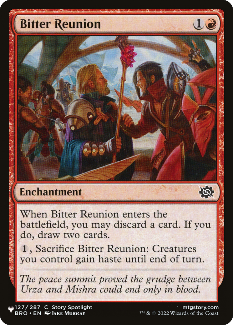 Bitter Reunion [LIST 127/012]