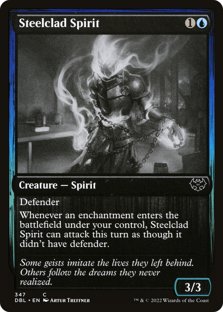 {C} Steelclad Spirit [Innistrad: Double Feature][DBL 347]