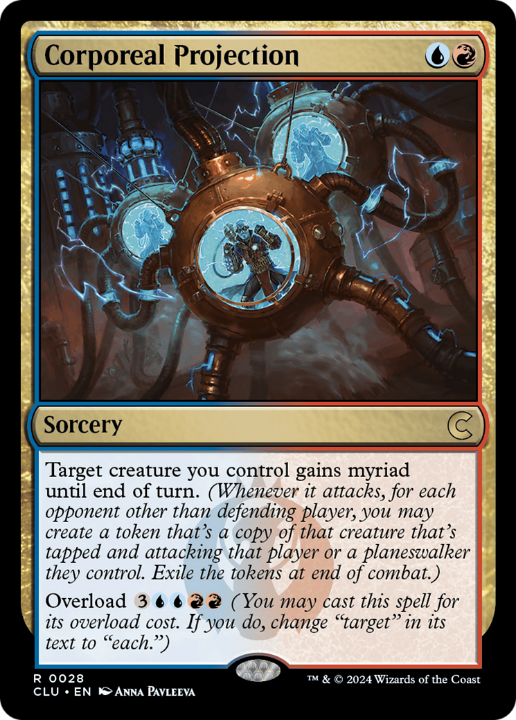 {R} Corporeal Projection [Ravnica: Clue Edition][CLU 028]
