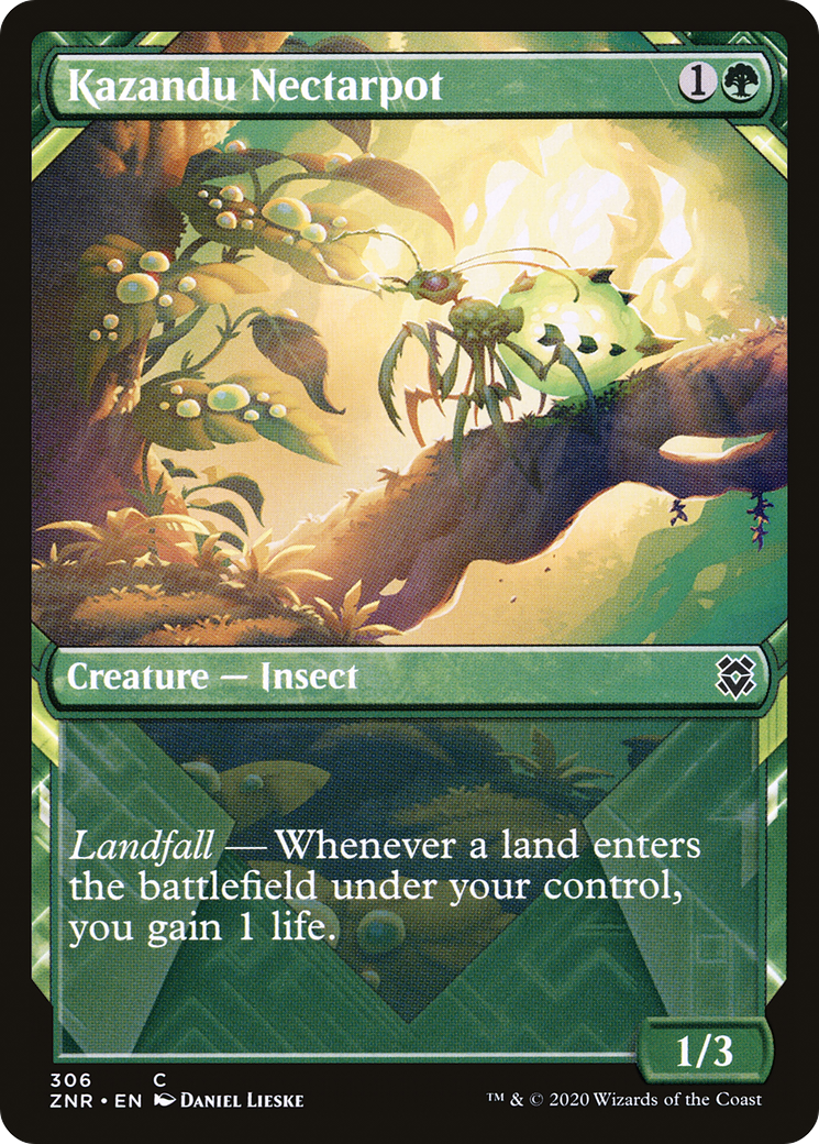 {C} Kazandu Nectarpot (Showcase) [Zendikar Rising][ZNR 306]