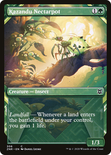 {C} Kazandu Nectarpot (Showcase) [Zendikar Rising][ZNR 306]