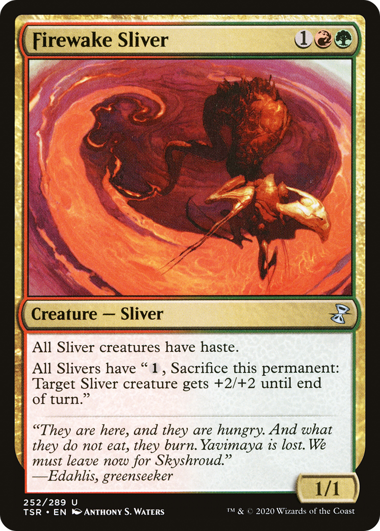 {C} Firewake Sliver [Time Spiral Remastered][TSR 252]