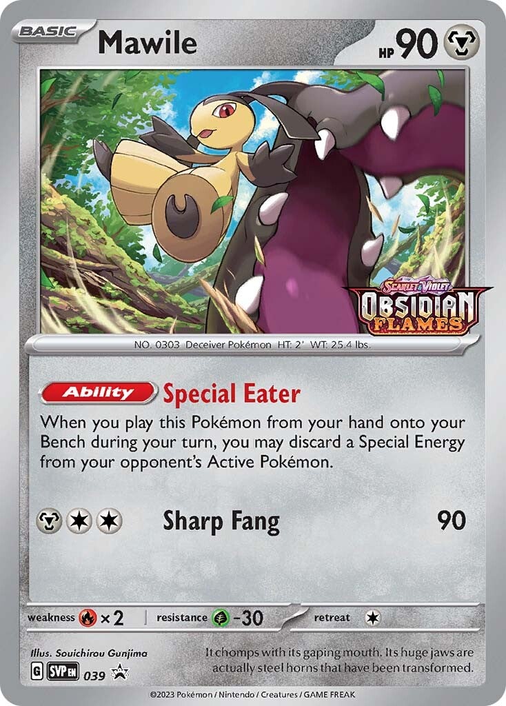 [PKM-R] Mawile (039) (Stamped) [Scarlet & Violet: Black Star Promos]