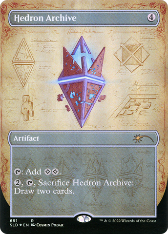 {R} Hedron Archive (Blueprint) [Secret Lair Drop Promos][SLD 691]