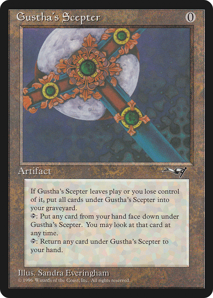 {R} Gustha's Scepter [Alliances][ALL 120] - Misty Mountain Games