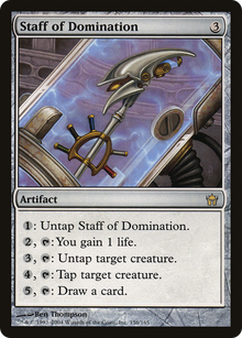 {R} Staff of Domination [Fifth Dawn][5DN 156] - Misty Mountain Games