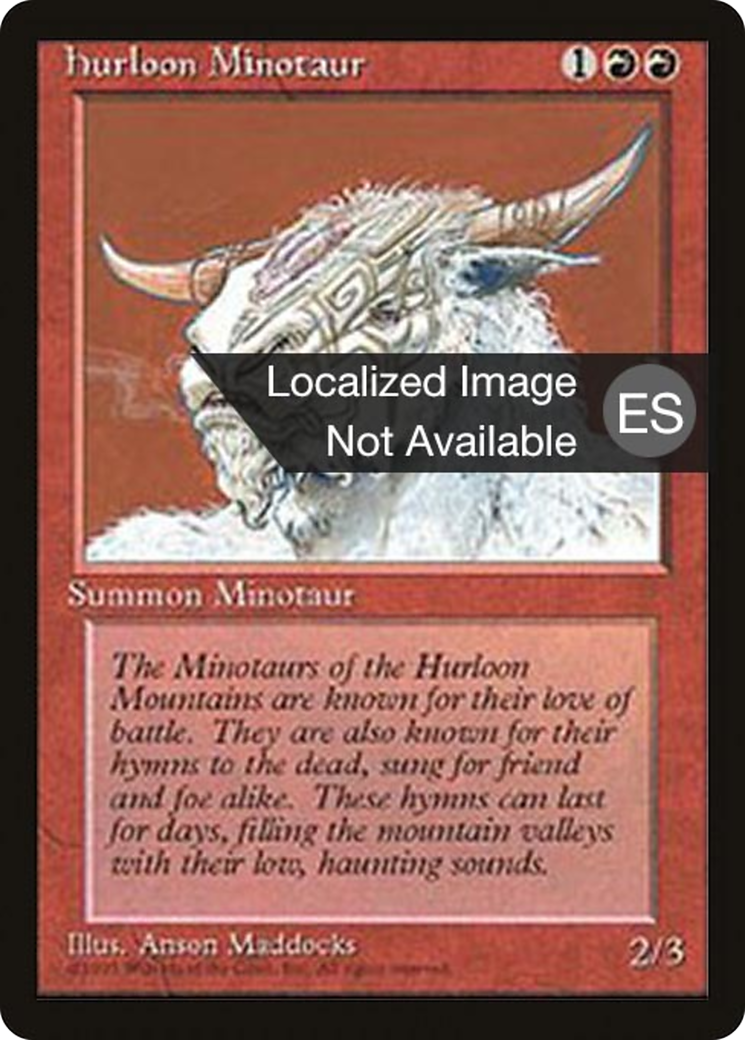 {F} Hurloon Minotaur [Fourth Edition (Foreign Black Border)][FBB 4ED 202]