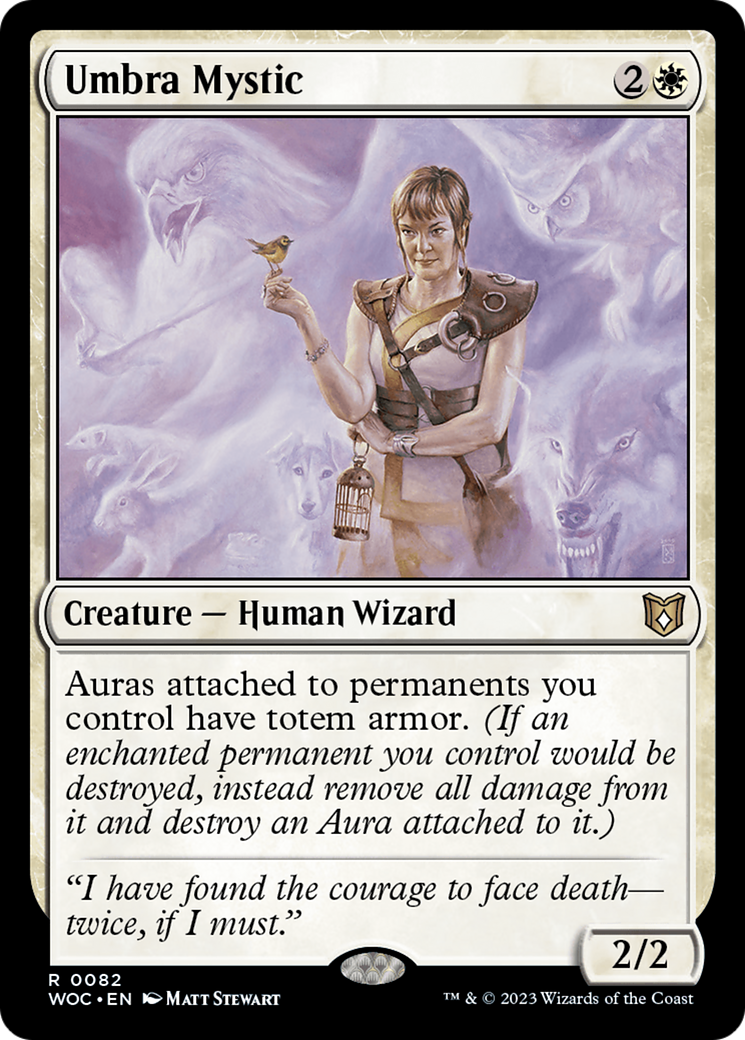{R} Umbra Mystic [Wilds of Eldraine Commander][WOC 082]