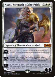 {R} Ajani, Strength of the Pride [Core Set 2020][M20 002]