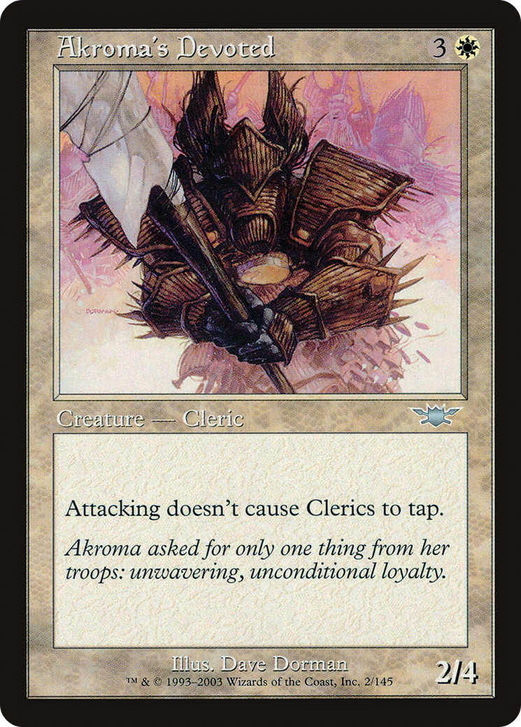 {C} Akroma's Devoted [Legions][LGN 002]