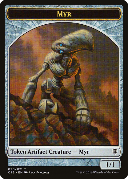 {T} Myr Token [Commander 2016 Tokens][TC16 020]